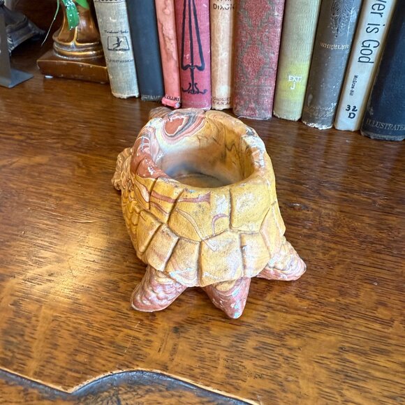 Comanche Pottery Turtle Planter - Picture 11 of 14